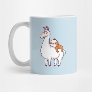 Best Friends - Llama and Sloth Mug